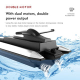 2.4G LSRC-B8 High-Speed RC Racing Boat – Waterproof Electric Remote Control Speedboat for Teens thumbnail 2