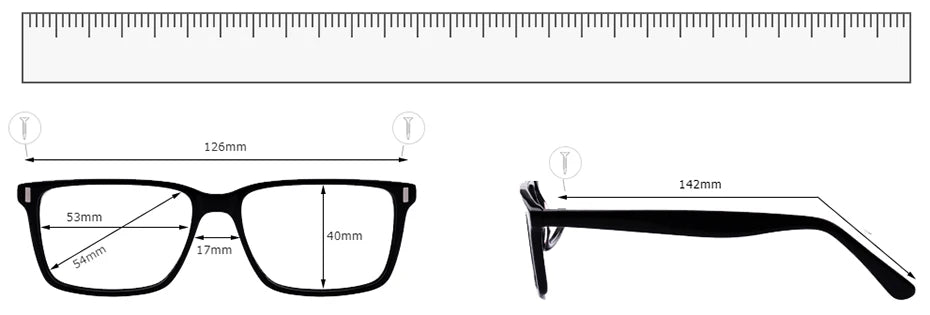 ZENOTTIC Butterfly Polarized Prescription Sunglasses Handmade Acetate Square Optical Shades for Women – Custom Myopia, Hyperopia & Astigmatism Lenses