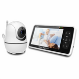 5-Inch Video Baby Monitor with Camera and Audio, 4X Zoom, 22Hrs Battery, 1000ft Range, 2-Way Audio, Temperature Sensor & Lullaby thumbnail 17