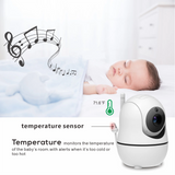 5-Inch Video Baby Monitor with Camera and Audio, 4X Zoom, 22Hrs Battery, 1000ft Range, 2-Way Audio, Temperature Sensor & Lullaby thumbnail 20