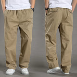 Men’s Cotton Cargo Pants – Loose Fit Work & Casual Joggers up to 6XL thumbnail 26