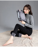 Thermal Fleece-Lined High-Waist Skinny Jeans for Women – Warm Stretch Winter Pencil Pants thumbnail 32
