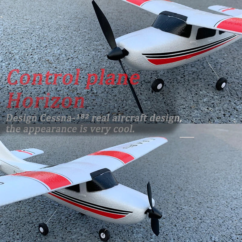 WLtoys F949 LCD RC Airplane Cessna 182 3D/6G 3CH Fixed Wing with Gyroscope Night Flight Ready