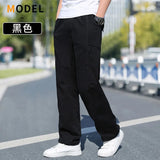 Men’s Cotton Cargo Pants – Loose Fit Work & Casual Joggers up to 6XL thumbnail 35