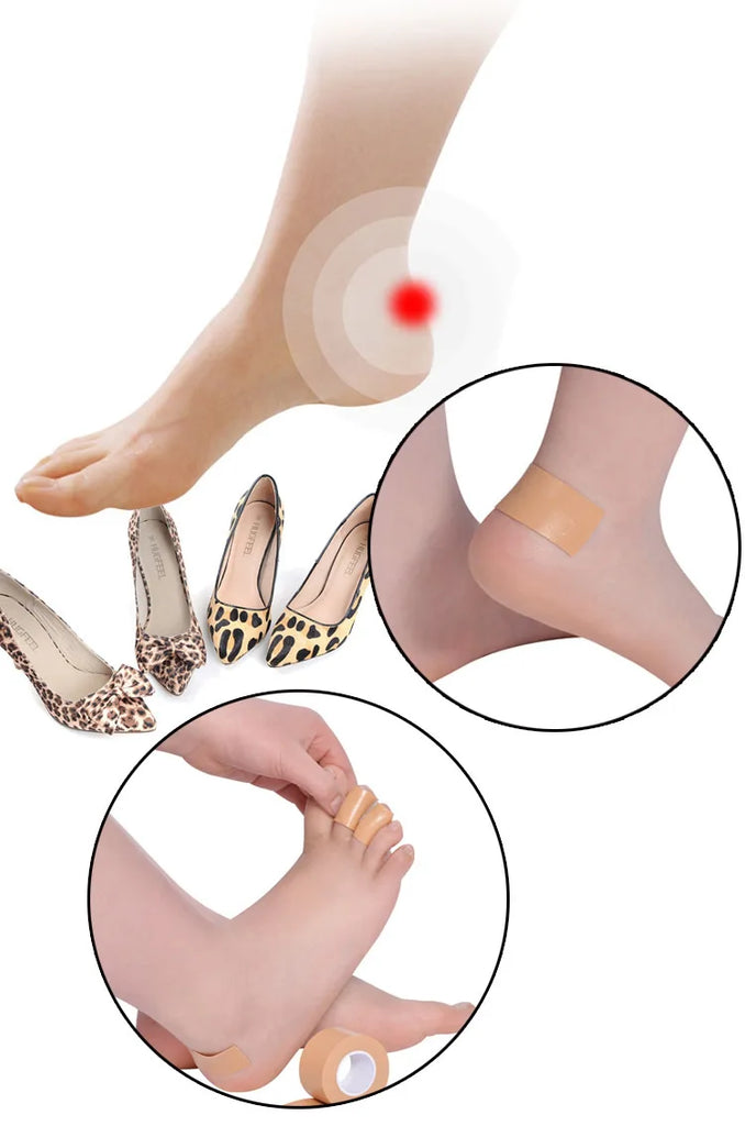 1-Roll 2.5cm x 5m Elastic Waterproof Foam Tape – Wear-Resistant Bandage for Sports & First Aid