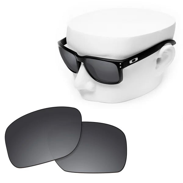 OOWLIT Polarized Replacement Lenses for Oakley Holbrook OO9102 – UV400 Mirror Polycarbonate Upgrade