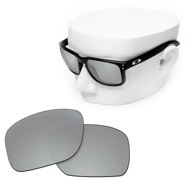 OOWLIT Polarized Replacement Lenses for Oakley Holbrook OO9102 – UV400 Mirror Polycarbonate Upgrade