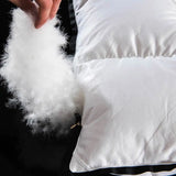 100% Goose Down Duvet – 3D Quilted Luxury Comforter for King, Queen, Full Size – Winter Thick Blanket thumbnail 11