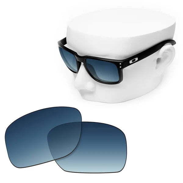 OOWLIT Polarized Replacement Lenses for Oakley Holbrook OO9102 – UV400 Mirror Polycarbonate Upgrade