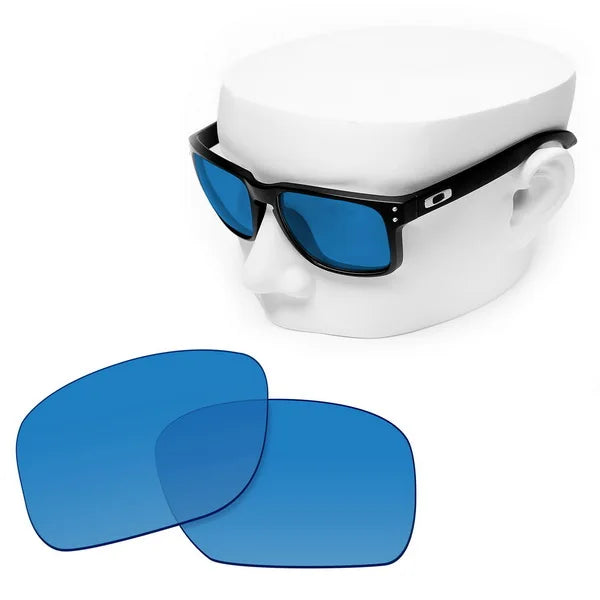 OOWLIT Polarized Replacement Lenses for Oakley Holbrook OO9102 – UV400 Mirror Polycarbonate Upgrade