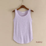 Women’s Summer Fitness Tank Top – Plus Size Loose Fit Cotton O-Neck Casual Top thumbnail 8