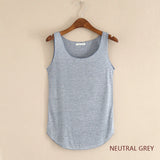 Women’s Summer Fitness Tank Top – Plus Size Loose Fit Cotton O-Neck Casual Top thumbnail 9
