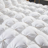 100% Goose Down Duvet – 3D Quilted Luxury Comforter for King, Queen, Full Size – Winter Thick Blanket thumbnail 9