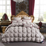 100% Goose Down Duvet – 3D Quilted Luxury Comforter for King, Queen, Full Size – Winter Thick Blanket thumbnail 21