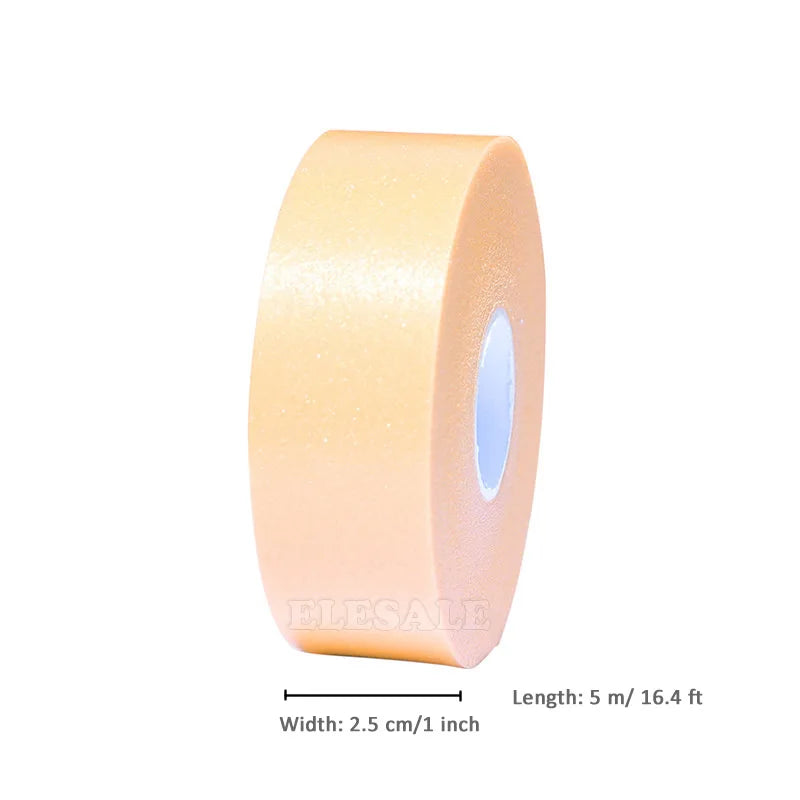 1-Roll 2.5cm x 5m Elastic Waterproof Foam Tape – Wear-Resistant Bandage for Sports & First Aid