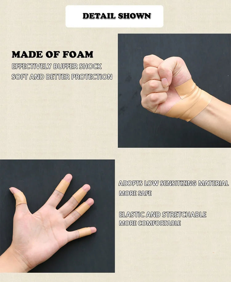 1-Roll 2.5cm x 5m Elastic Waterproof Foam Tape – Wear-Resistant Bandage for Sports & First Aid