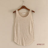 Women’s Summer Fitness Tank Top – Plus Size Loose Fit Cotton O-Neck Casual Top thumbnail 14