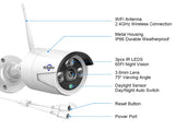 Hiseeu 3/5MP WiFi CCTV Camera Security System 10CH NVR Wireless Surveillance with IR Night Vision thumbnail 41