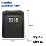 Wall Mount Key Lock Box 4-Digit Combination Security Safe for Home & Office thumbnail 19