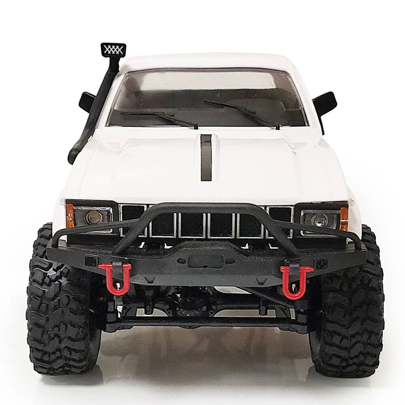 WPL C24-1 1:16 Scale 4WD RC Rock Crawler Truck with LED Lights – 2.4G Remote Control Off-Road Buggy