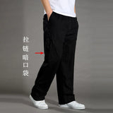Men’s Cotton Cargo Pants – Loose Fit Work & Casual Joggers up to 6XL thumbnail 22