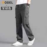 Men’s Cotton Cargo Pants – Loose Fit Work & Casual Joggers up to 6XL thumbnail 20