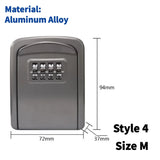Wall Mount Key Lock Box 4-Digit Combination Security Safe for Home & Office thumbnail 21