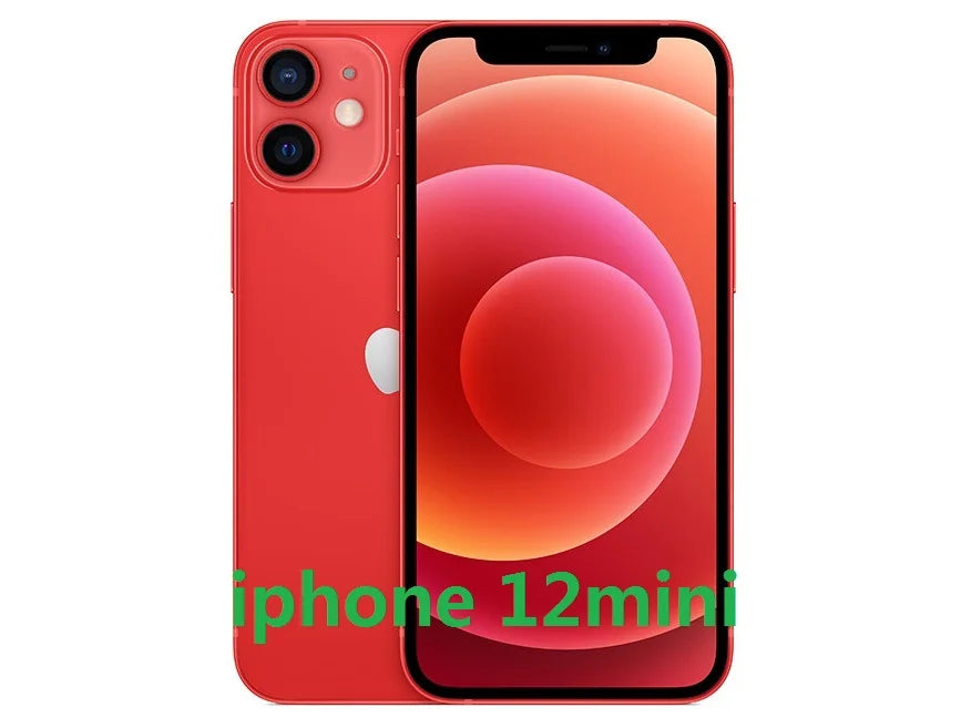 USED Original iPhone 12 Mini 5G Mobile Phone 4GB RAM 64/128/256GB iOS A14 5.4" Dual 12MP Camera