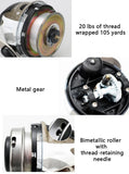 Slingshot Fishing Reel with 7# Nylon Line for Lake, River & Pond Fishing thumbnail 9