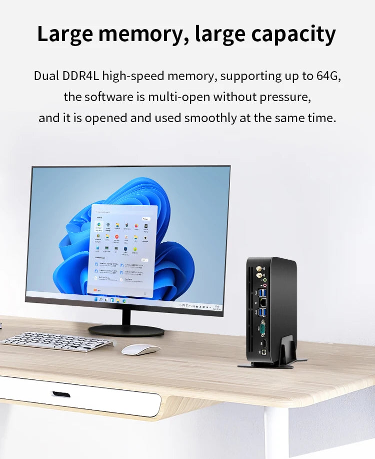 Core i9-9880H Mini Desktop PC – High-Performance Gaming & Office Mini Host