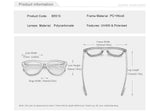 KINGSEVEN Natural Bubinga Wooden Polarized Sunglasses UV400 Square Frame B-5510 thumbnail 7