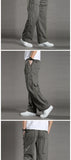 Men’s Cotton Cargo Pants – Loose Fit Work & Casual Joggers up to 6XL thumbnail 13