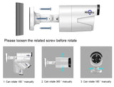 Hiseeu 3/5MP WiFi CCTV Camera Security System 10CH NVR Wireless Surveillance with IR Night Vision thumbnail 43