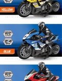 1/10 Scale Electric RC Motorcycle – High Speed 4-Channel Off-Road Remote Control Car thumbnail 19