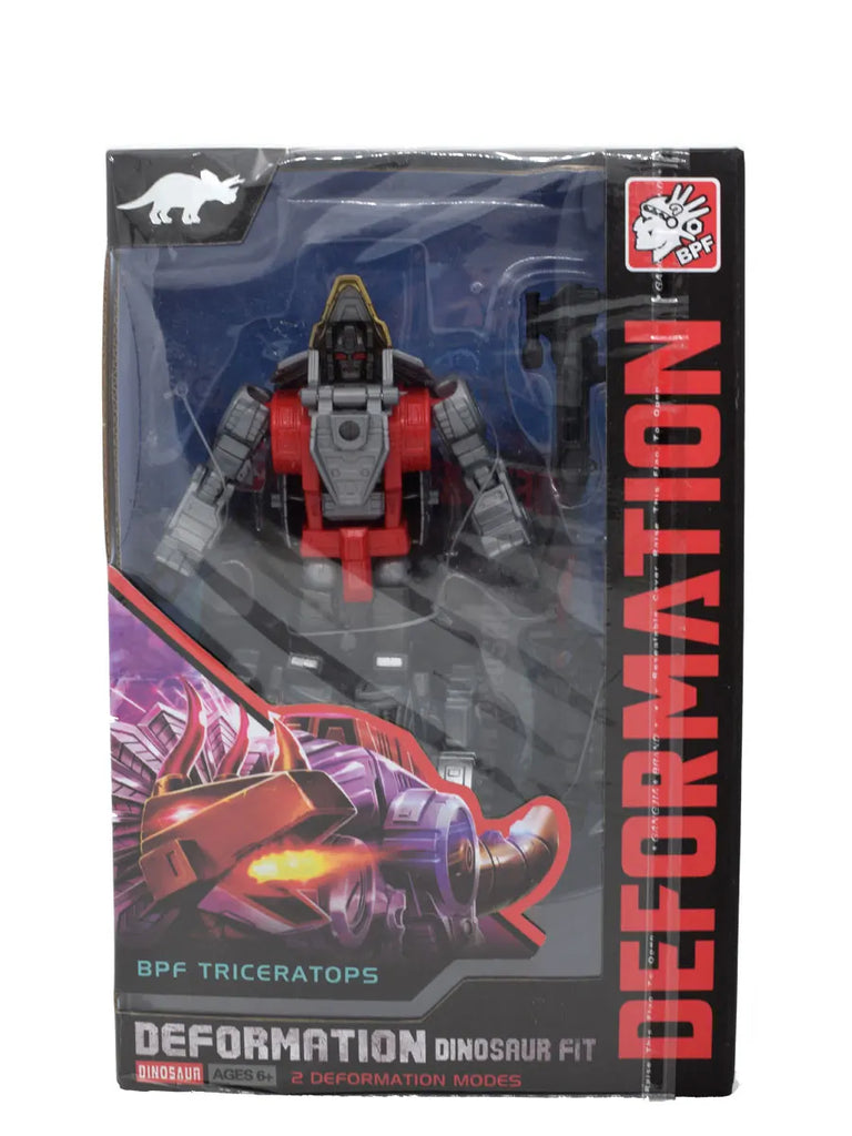 5-in-1 Dinoking Volcanicus Grimlock & Dinobots Transforming Robot Action Figures