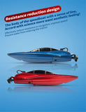 Mini Remote Control Boat 5 km/h – Wireless High-Speed Model Boat with LED Lights thumbnail 12