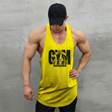 Men’s Mesh Fitness Stringer Tank Top – Sleeveless Gym & Workout Vest thumbnail 15