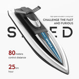 2.4G LSRC-B8 High-Speed RC Racing Boat – Waterproof Electric Remote Control Speedboat for Teens thumbnail 10