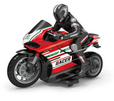 1/10 Scale Electric RC Motorcycle – High Speed 4-Channel Off-Road Remote Control Car thumbnail 30