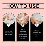 OceAura Hydrating Body Wash Moisturizing Brightening Shower Gel 100ml Natural Plant Formula thumbnail 9