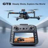 GT8 8K Professional HD Drone with Dual Cameras, 4.3” Screen Remote, Brushless Motor & Obstacle Avoidance – Foldable Quadcopter thumbnail 2