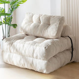 Vacuum Compression Foldable Fabric Sofa Bed – Nordic Modular Corner Couch thumbnail 1