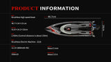 WL916 / WL912-A RC Speedboat 2.4GHz High-Speed Remote Control Racing Boat for Kids thumbnail 18