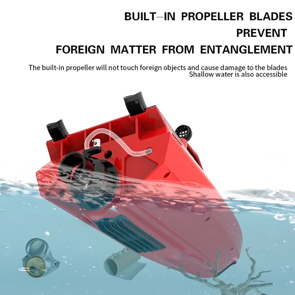 TY725 RC Turbojet High-Speed Remote Control Boat – Adult & Kids Electric Jet Boat Toy with Low Battery Alarm
