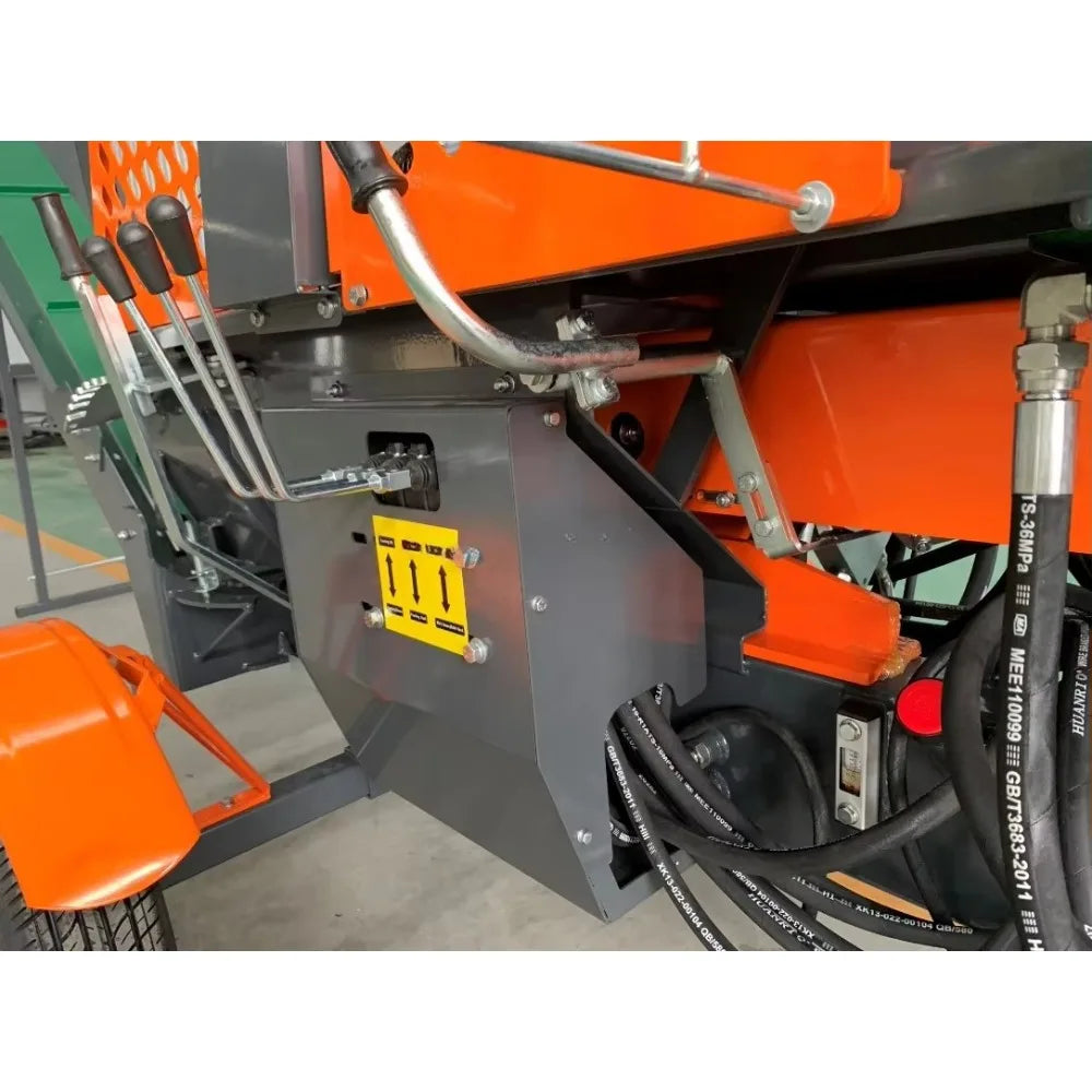 Customized Automatic Wood Processor - Electric/Diesel/Gasoline Firewood Splitter with Industrial Sawing System