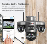 LS VISION 20MP 4-Lens Three Screen 4G/WiFi Solar Security Camera with 10X Optical Zoom and Auto Tracking thumbnail 22