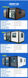Two-Storey Expandable Container House 20ft / 40ft Modular Shipping Home – 2 to 4 Bedrooms Custom Movable Building thumbnail 7