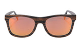 SHINU Handmade Natural Wood Polarized Sunglasses – Ebony, Zebra & Red Sandalwood UV400 Rectangle Frame for Men & Women thumbnail 21