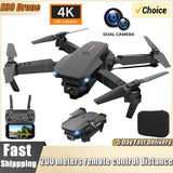 Professional E88 Pro 4K HD Camera Drone WiFi FPV Foldable RC Quadcopter Helicopter for Kids and Adults thumbnail 1