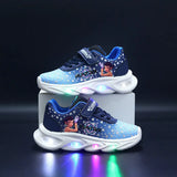 Kpop Demon Hunter LED Sneakers for Kids – Cartoon Night Light Shoes for Toddlers Boys & Girls thumbnail 7